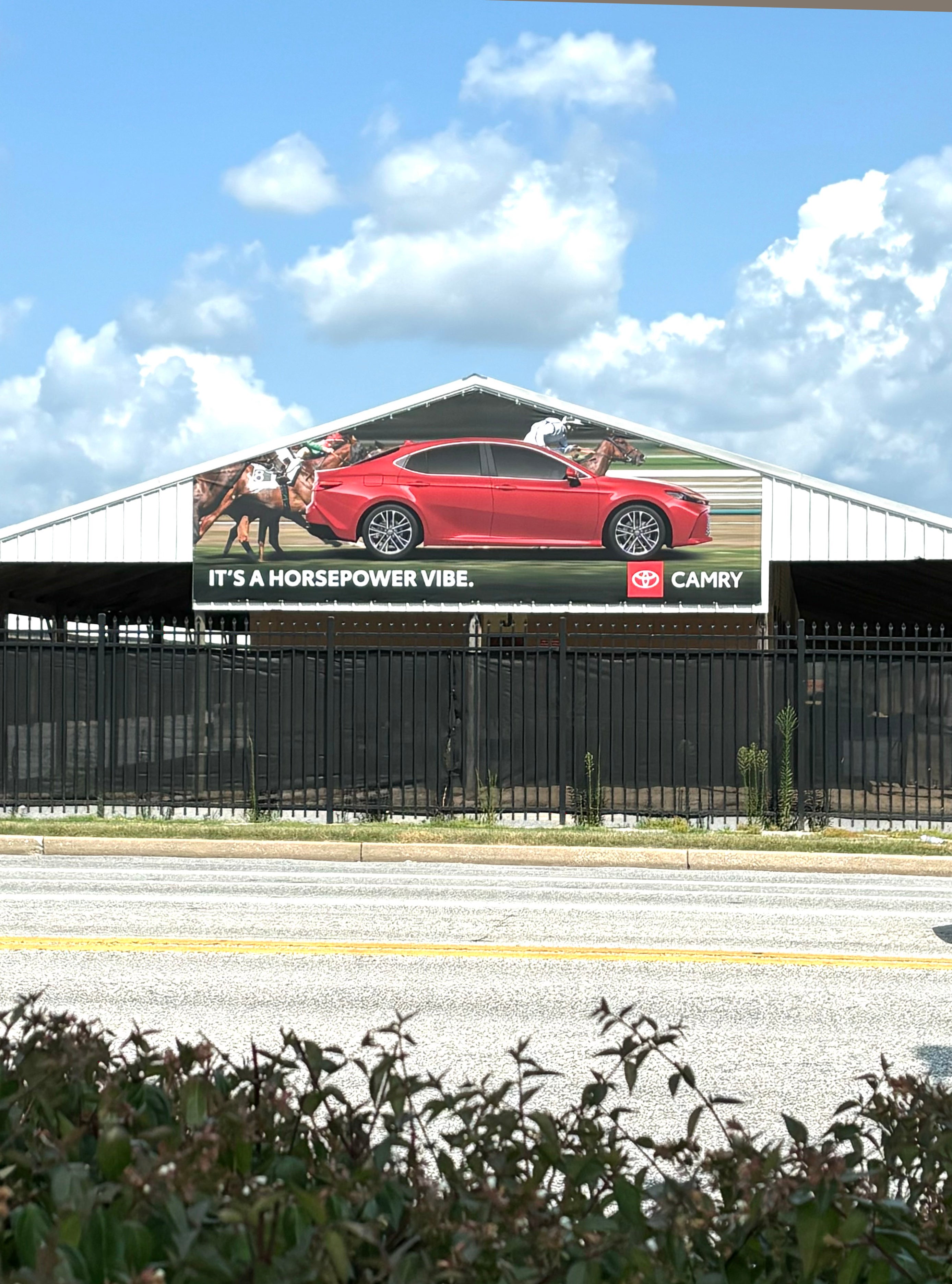 Barn Banner Installation at The Maryland State Fairgrounds