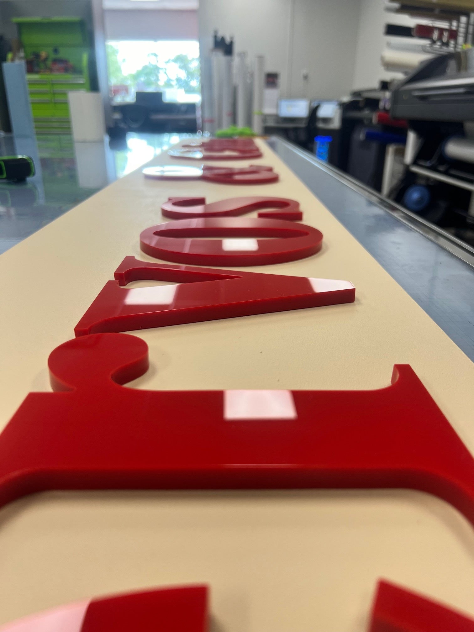 3D - Customized Dimensional LettersWall Graphics-