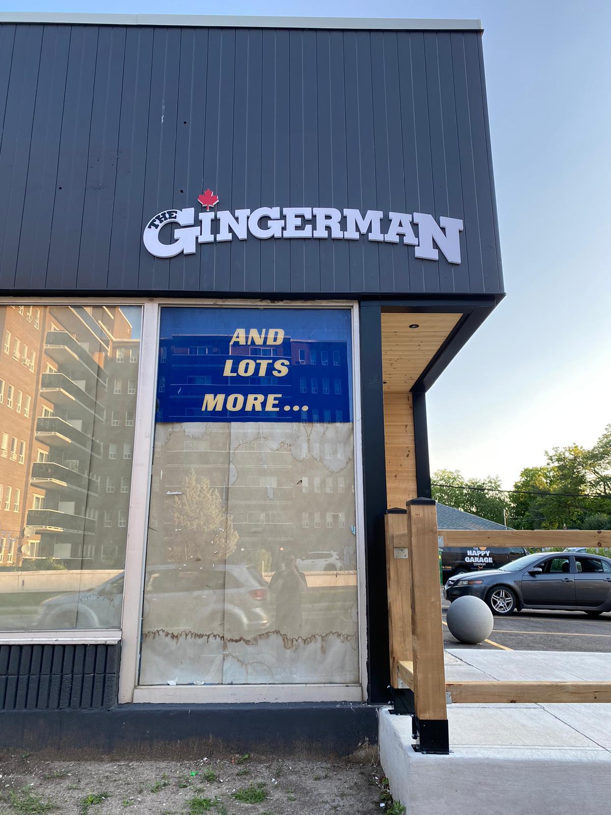 Fresh Outdoor Signs for The Gingerman Social Eatery in Oakville, ON