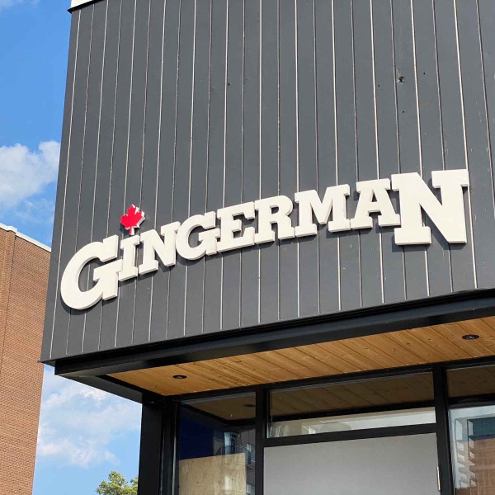 Outdoor 3D PVC Lettering for The Gingerman Eatery in Kerr St, Oakville