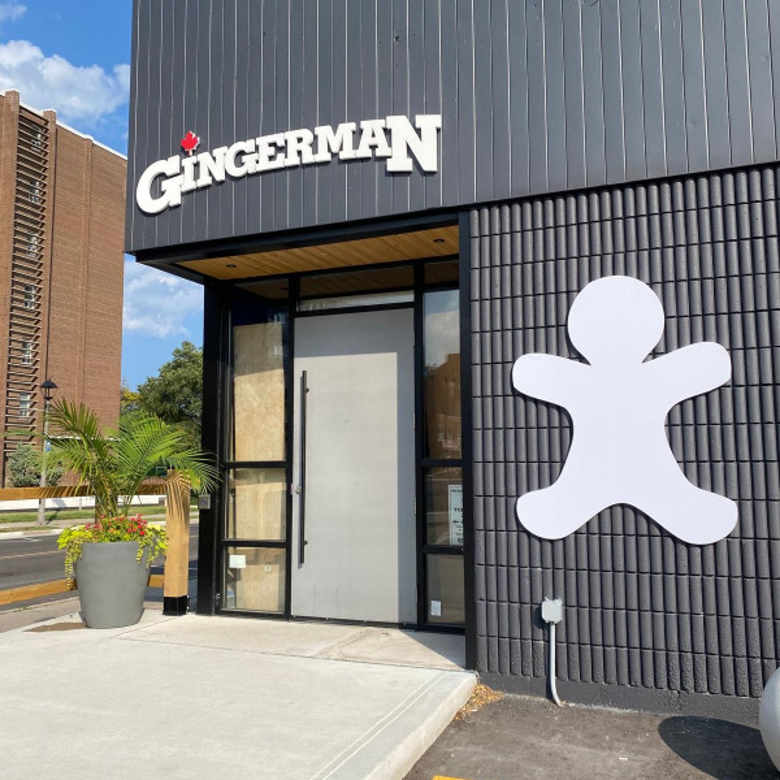 Outdoor 3D PVC Lettering for The Gingerman Eatery in Kerr St, Oakville