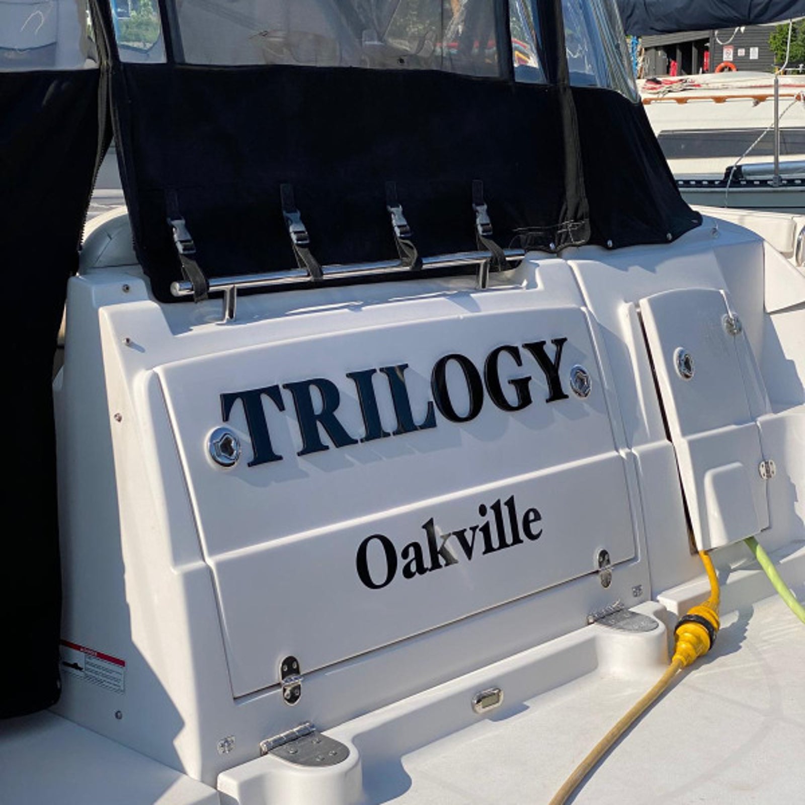 3D Boat Lettering for Oakville Marine's Boat