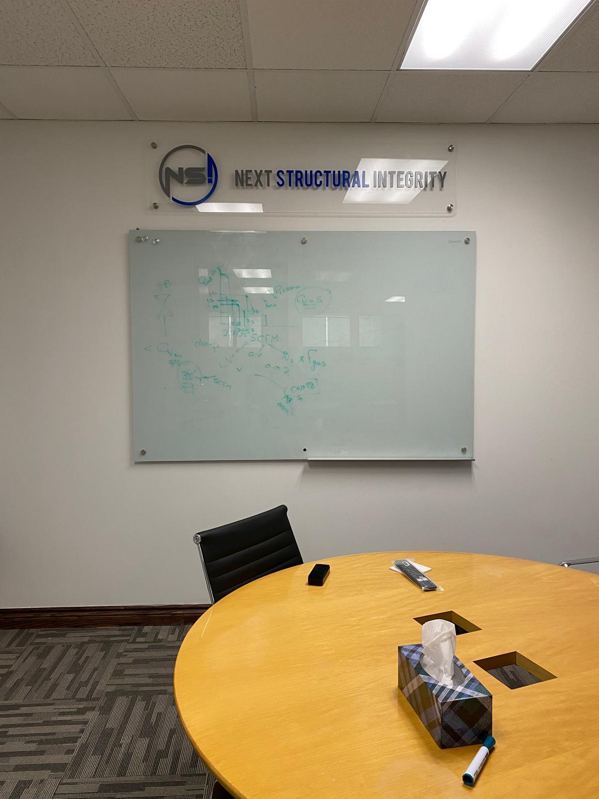 Next Structural Integrity Inc Unveils Sleek Reception Signs in Burlington, ON
