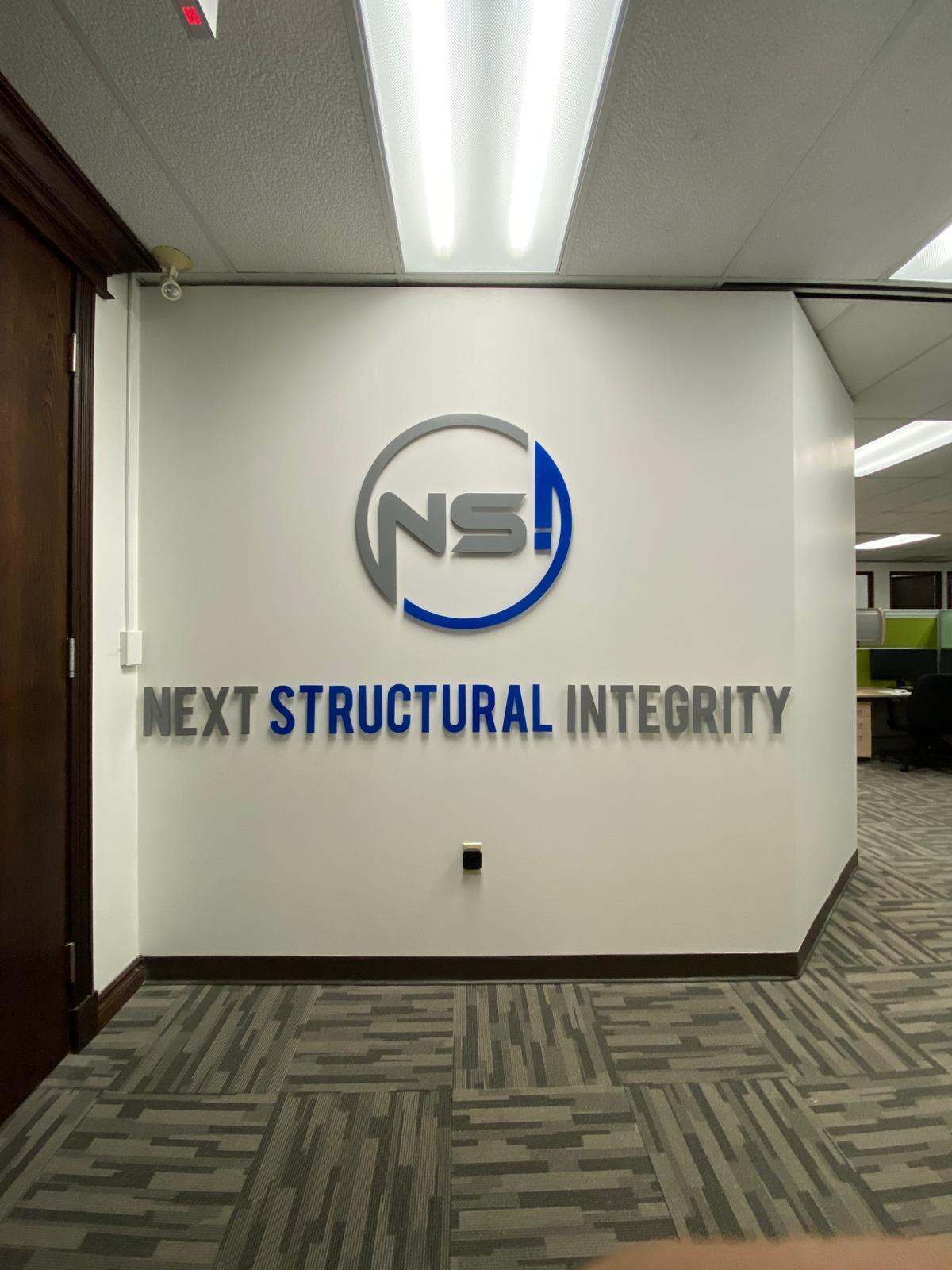 Next Structural Integrity Inc Unveils Sleek Reception Signs in Burlington, ON
