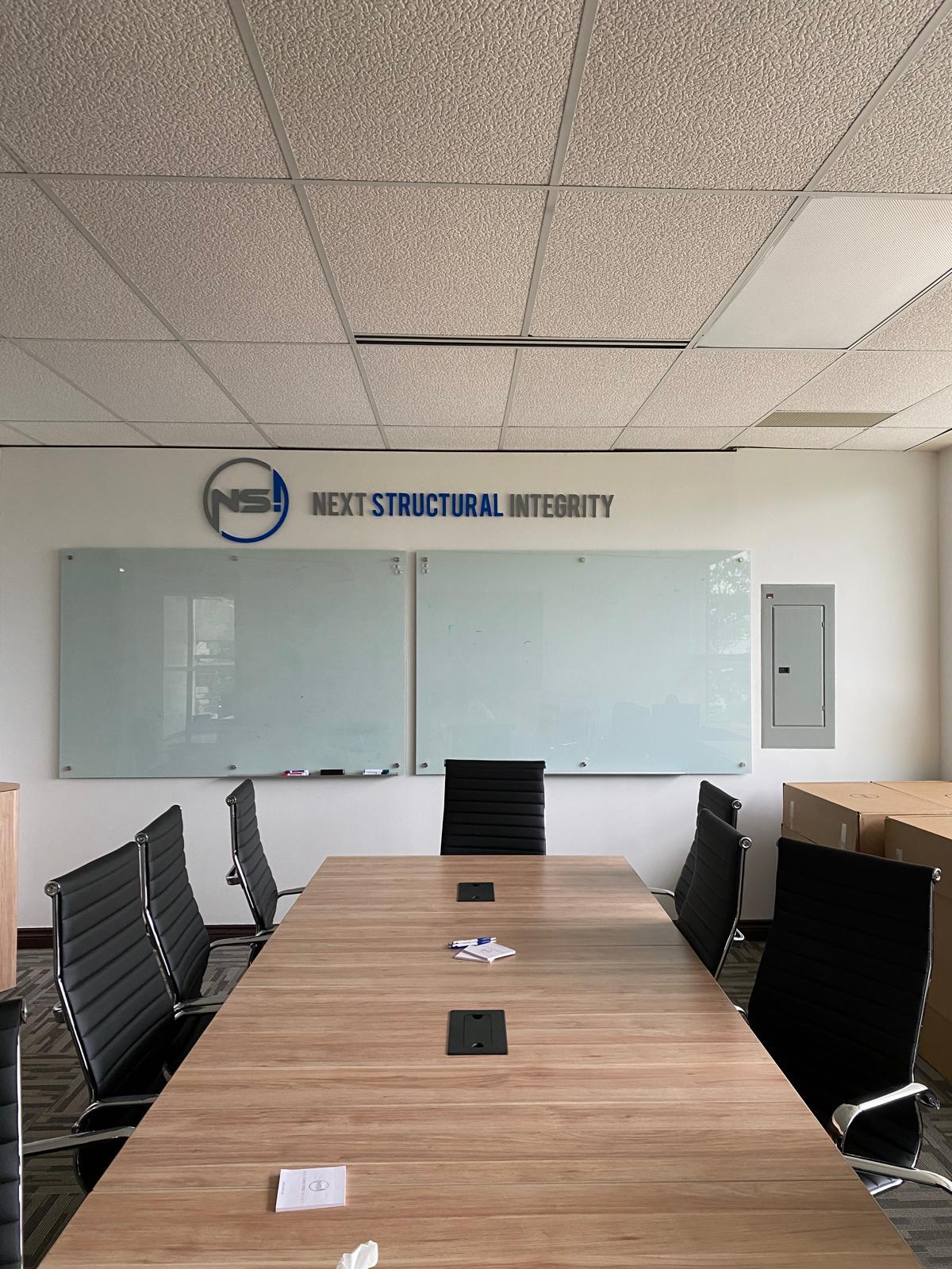 Next Structural Integrity Inc Unveils Sleek Reception Signs in Burlington, ON