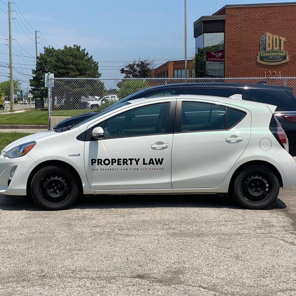 Vehicle graphics for The Property Law