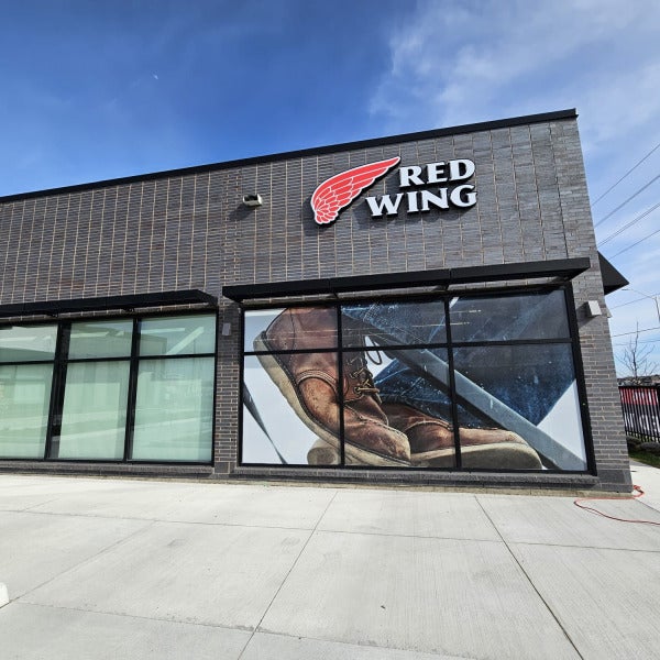Illuminated Channel Letters for Red Wing in Milton