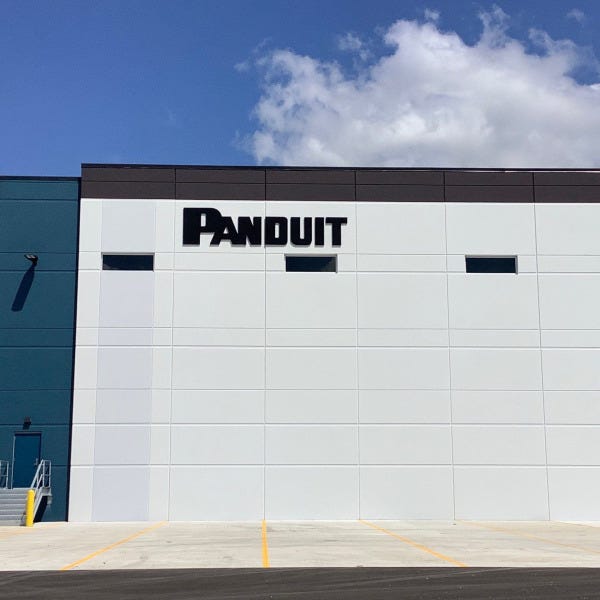 Panduit Building Channel Letters