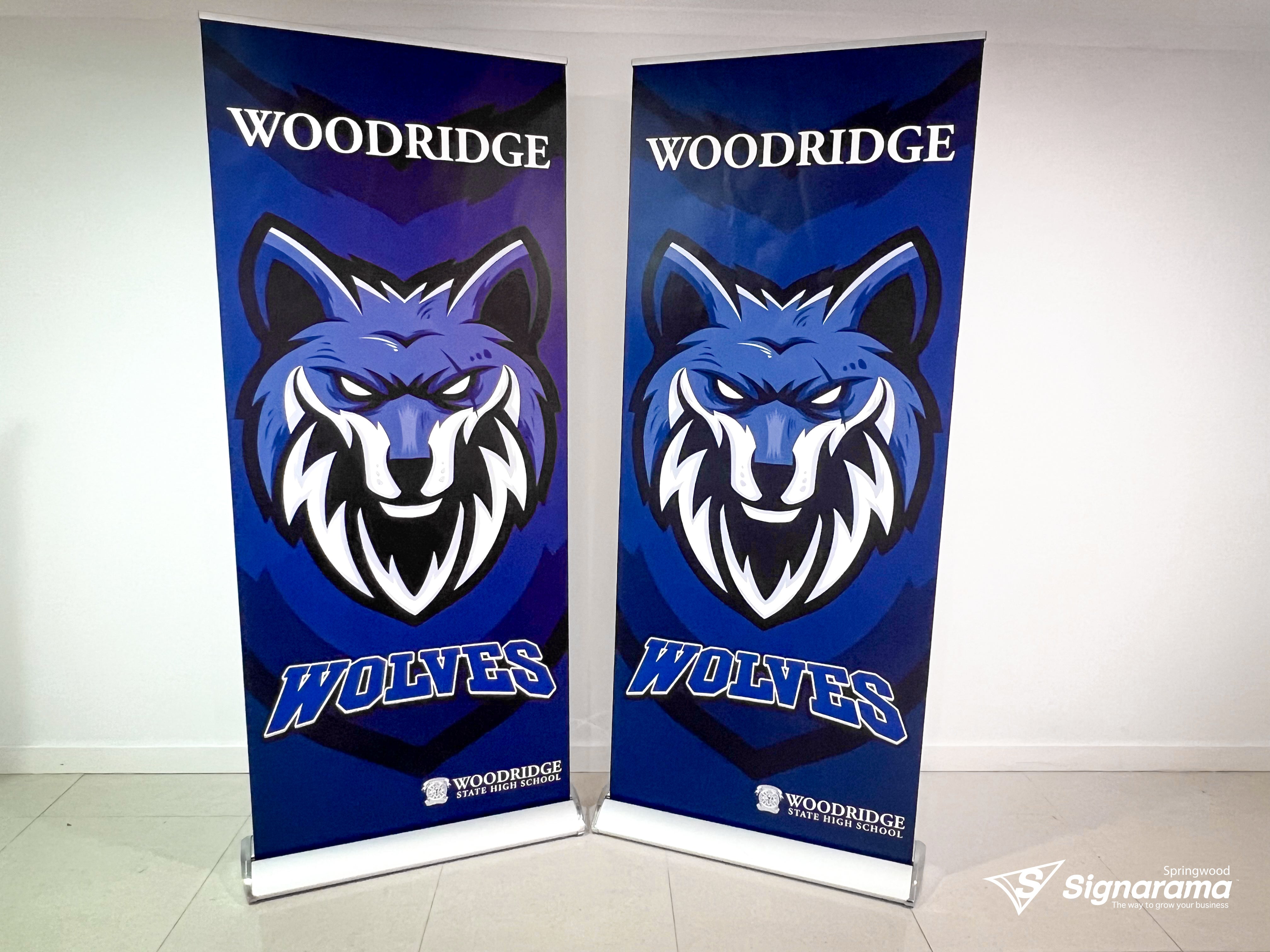 Woodridge SHS - Pullup Banners