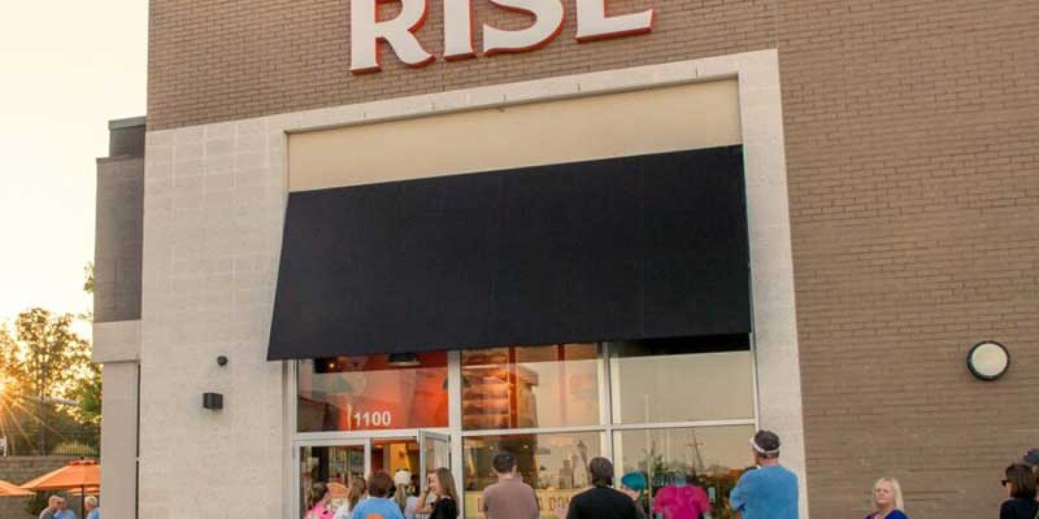 RISE's Glazed Strawberry Biscuit: Southern Comfort Food Delight!