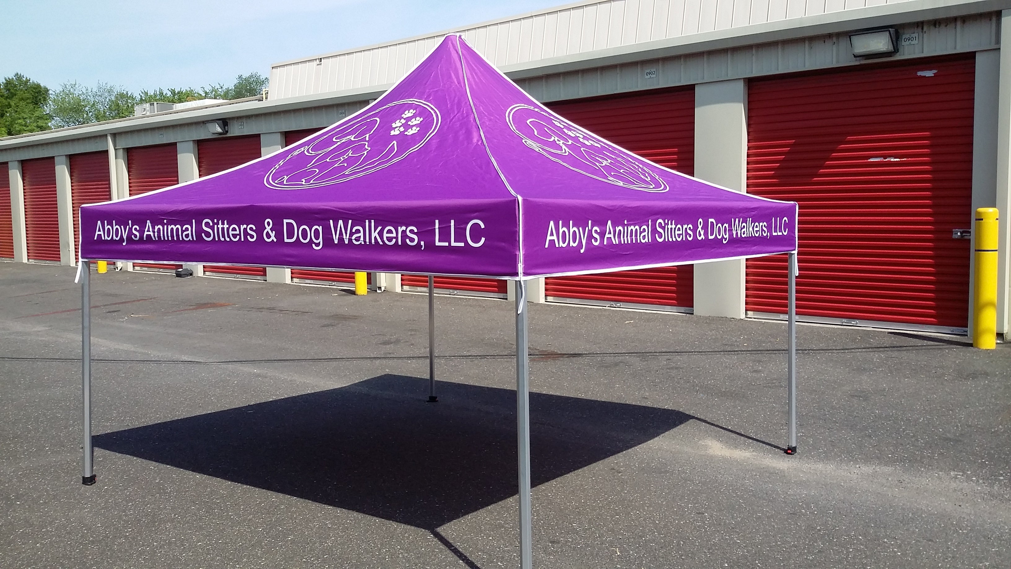 Event Tent for Abby's Animal Sitting and Dog Walkers Washington Twp
