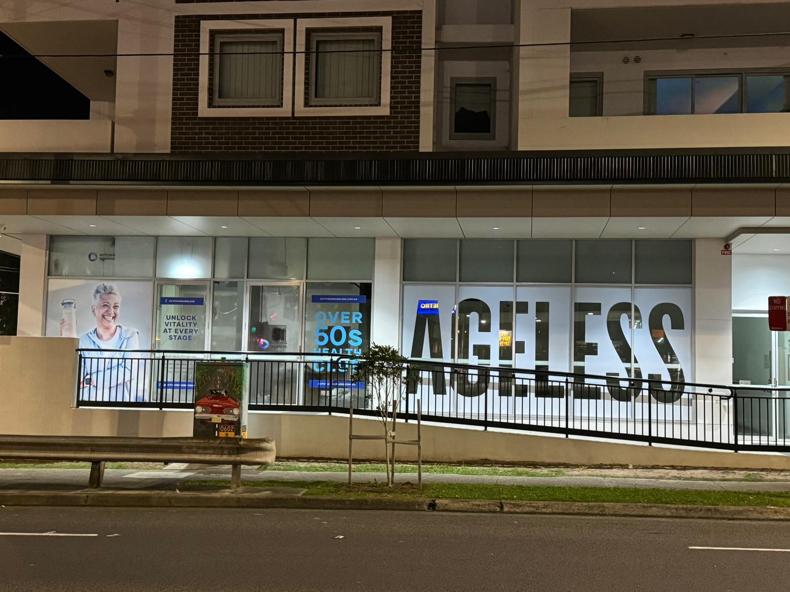 Fitness centre branding - Window graphics - Signarama Canterbury