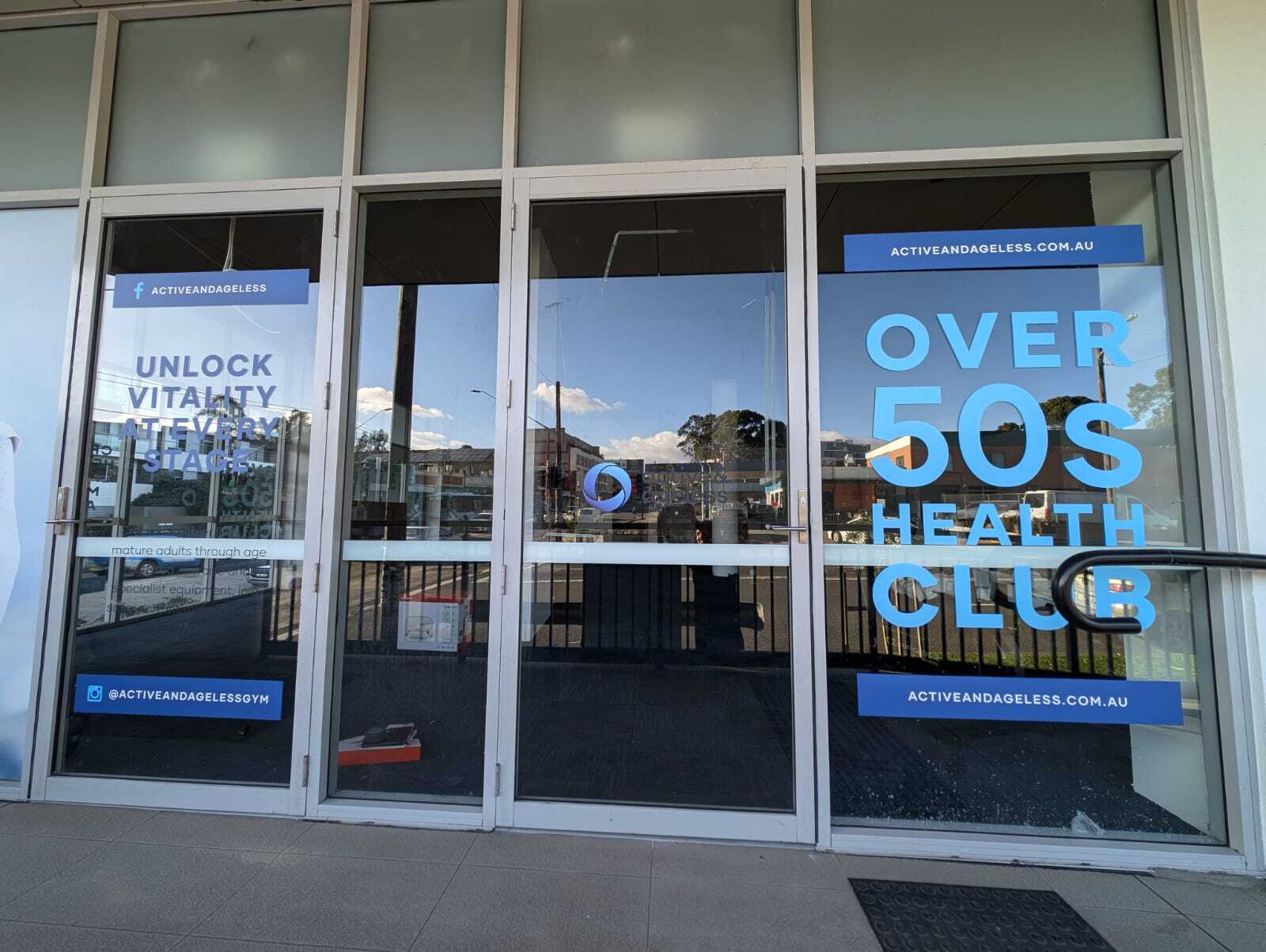 Fitness centre branding - Window graphics - Signarama Canterbury