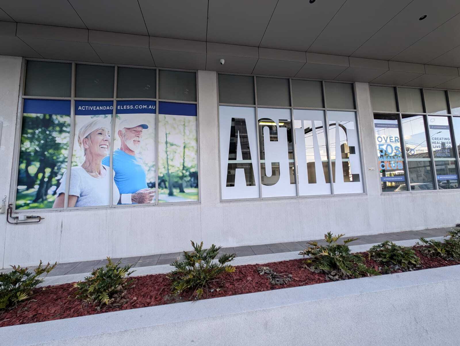 Fitness centre branding - Window graphics - Signarama Canterbury