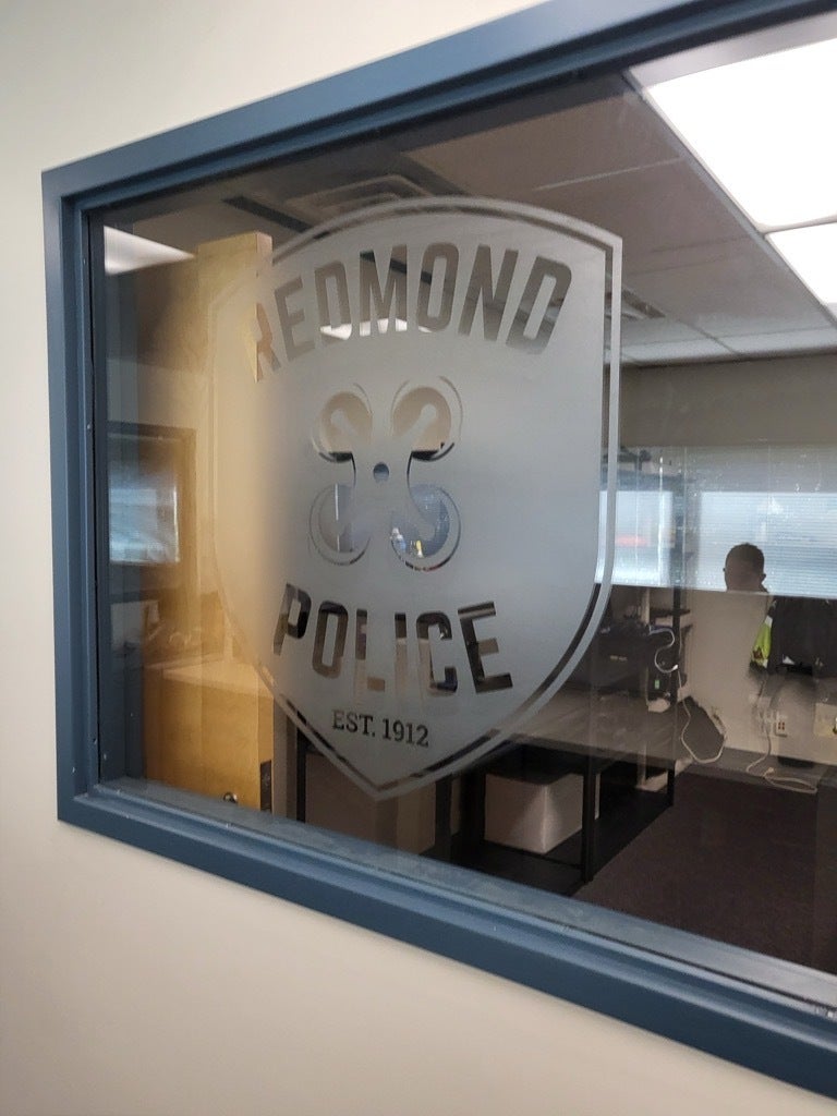Custom Brand Signs Comes in Various Forms - Redmond Police Drone Dept Gets Brand Treatments, Redmond, WA