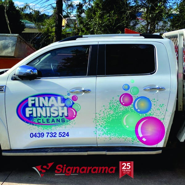 Final Finish Cleans Great Wall Ute Wrap