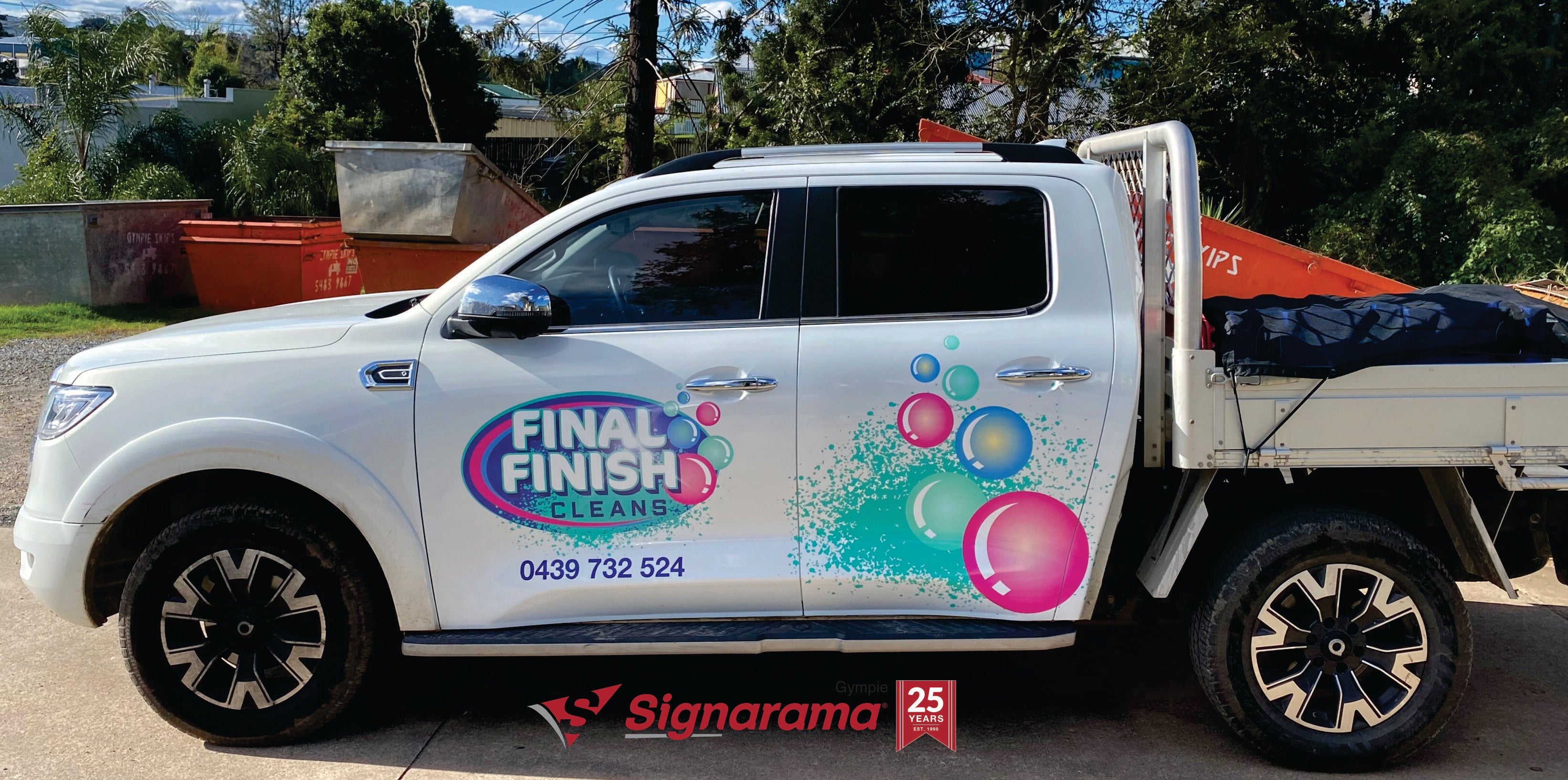 Final Finish Cleans Great Wall Ute Wrap