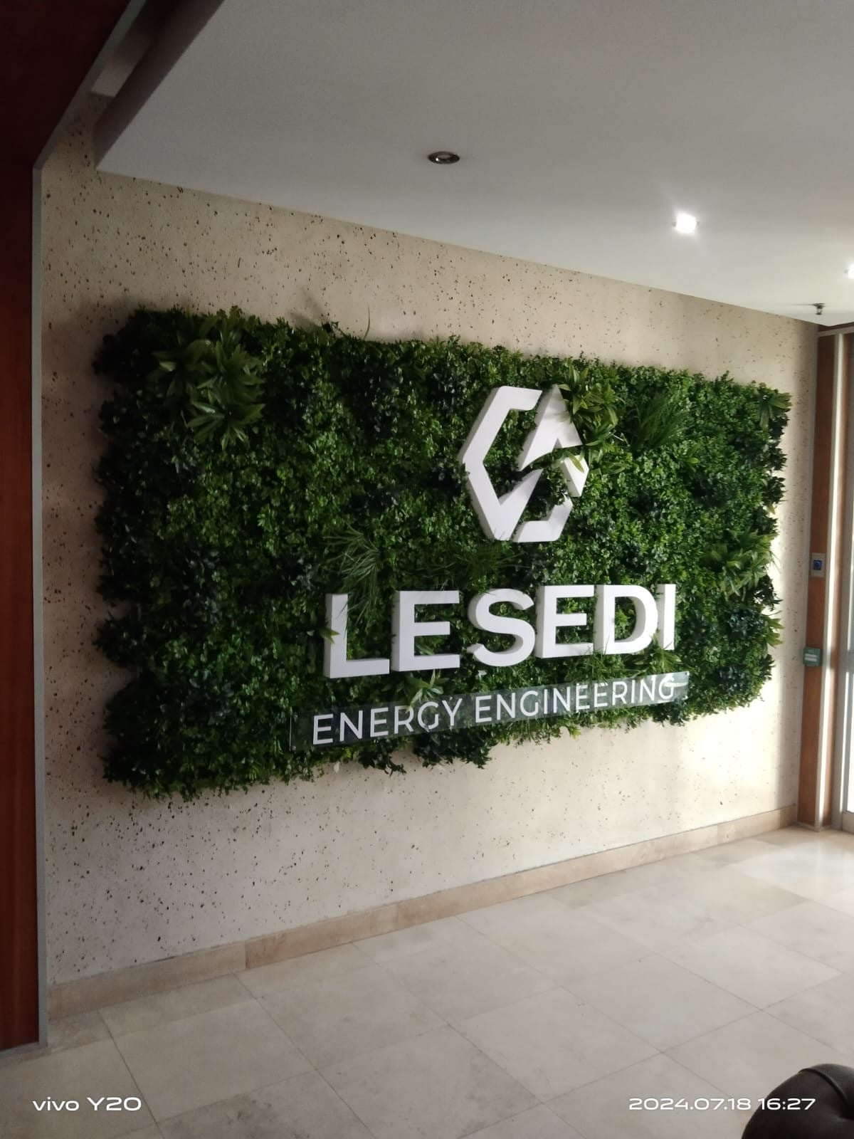 Reception Signage
