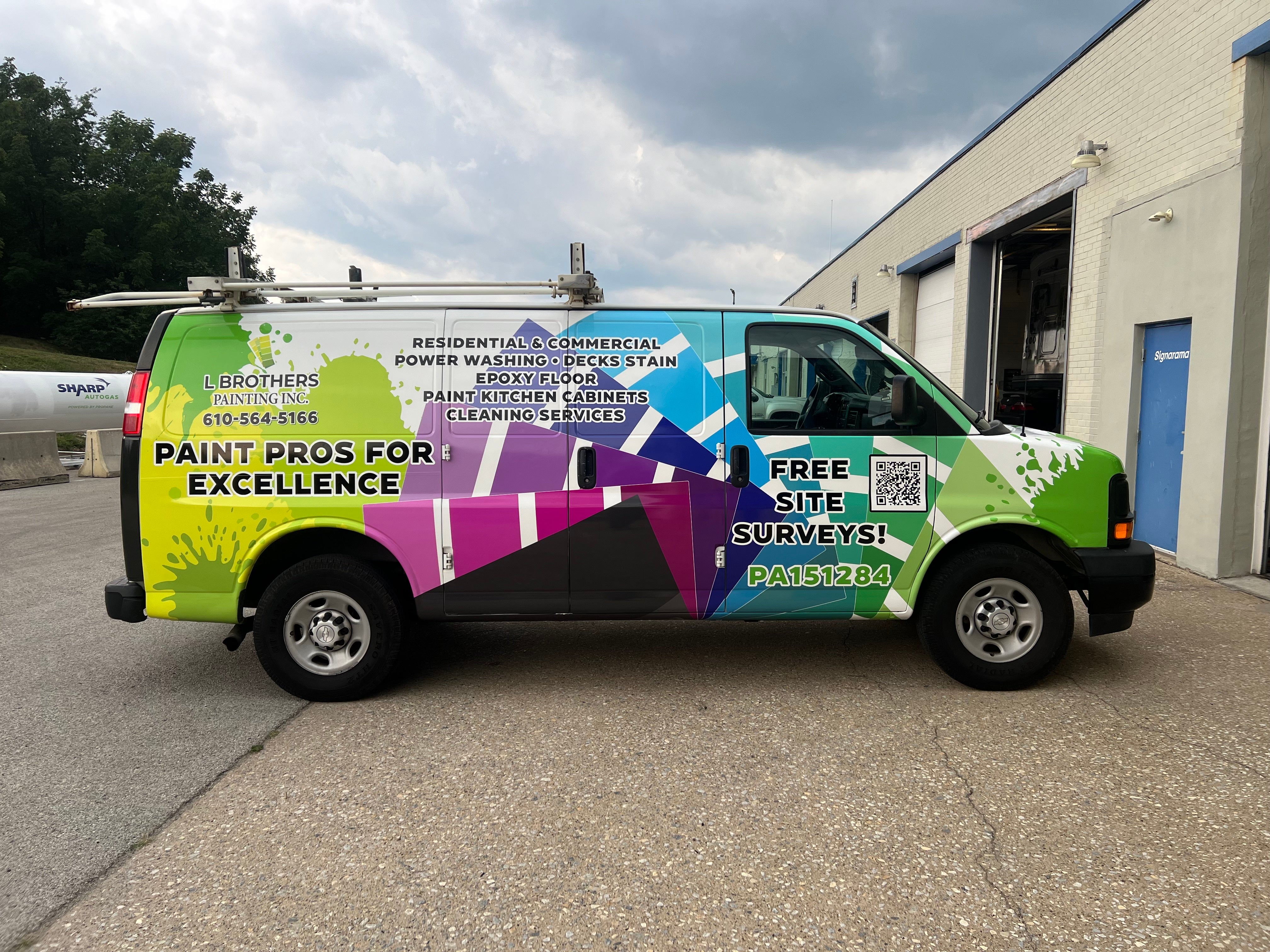 Vehicle Graphics - Full van wrap