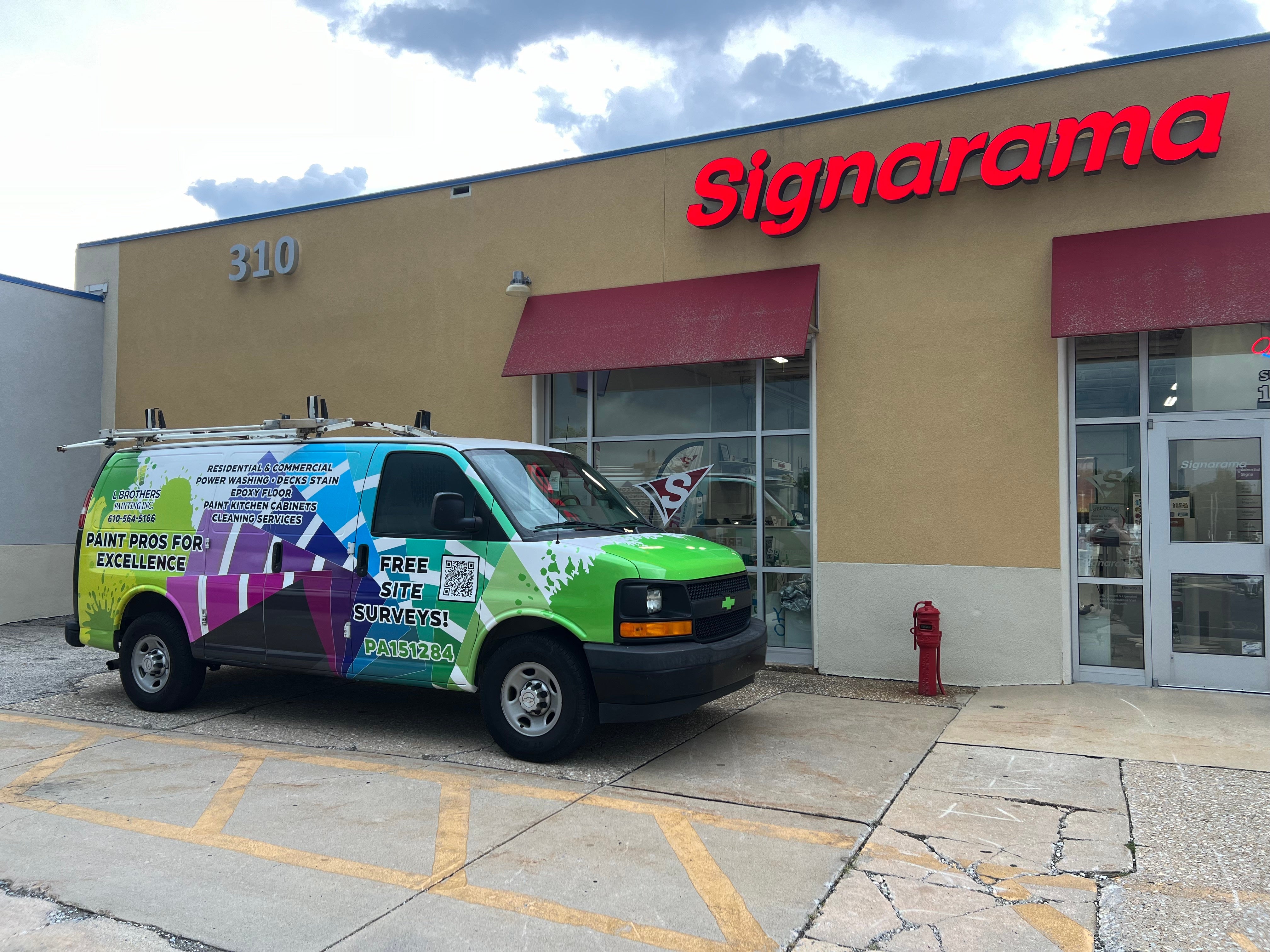 Vehicle Graphics - Full van wrap