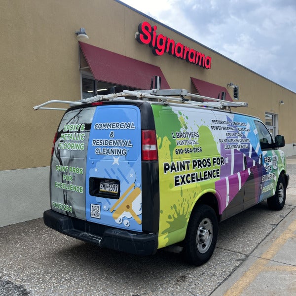 Vehicle Graphics - Full van wrap