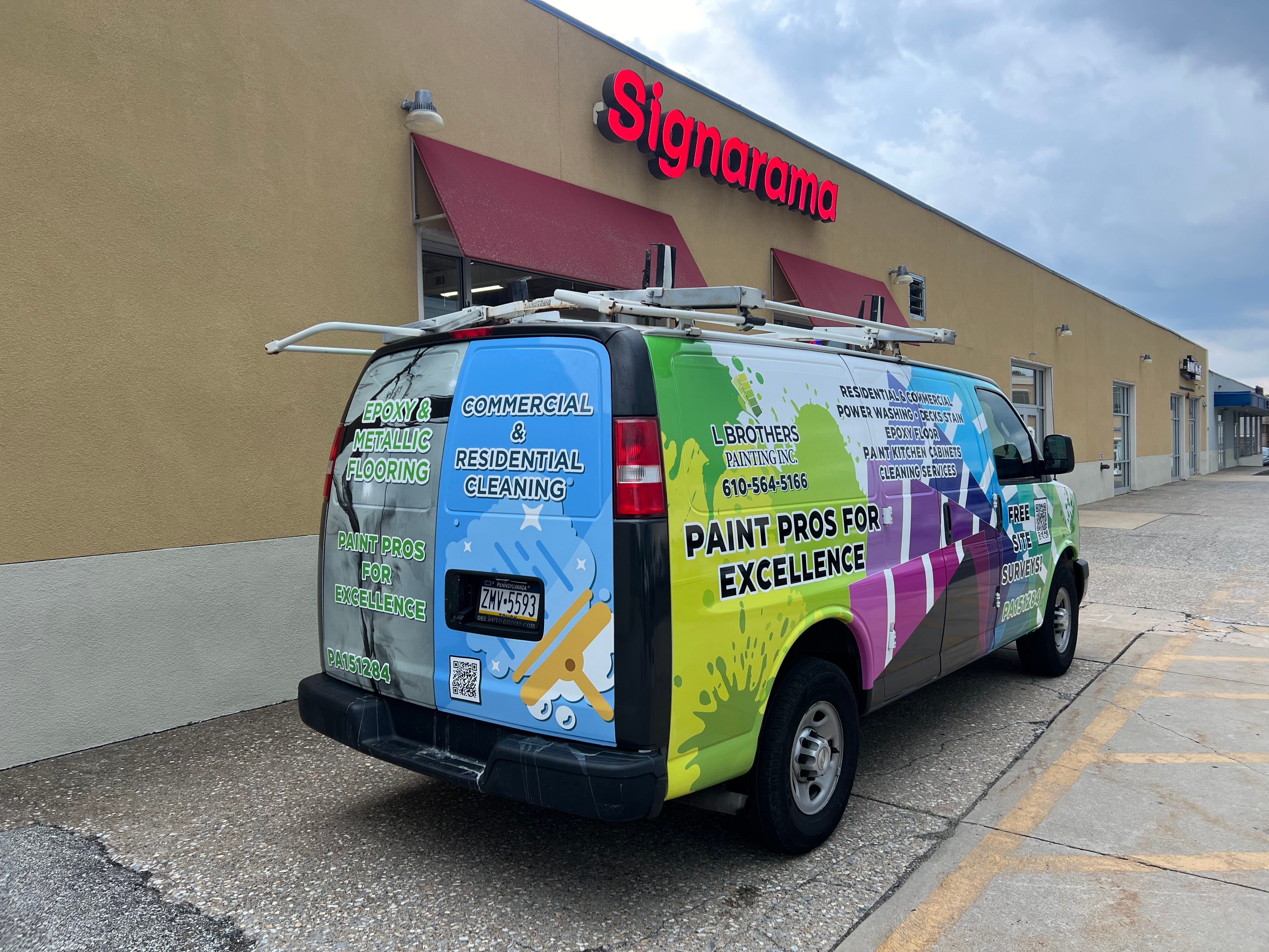 Vehicle Graphics - Full van wrap