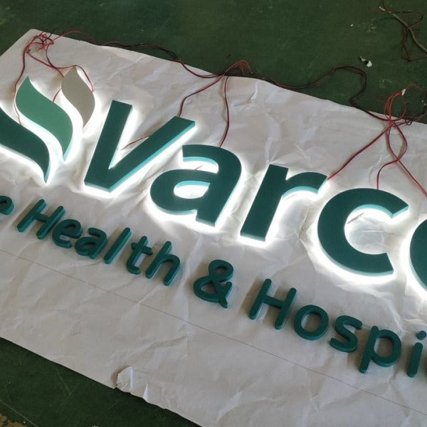 Dimensional Letters for Varco logo at Houston, TX