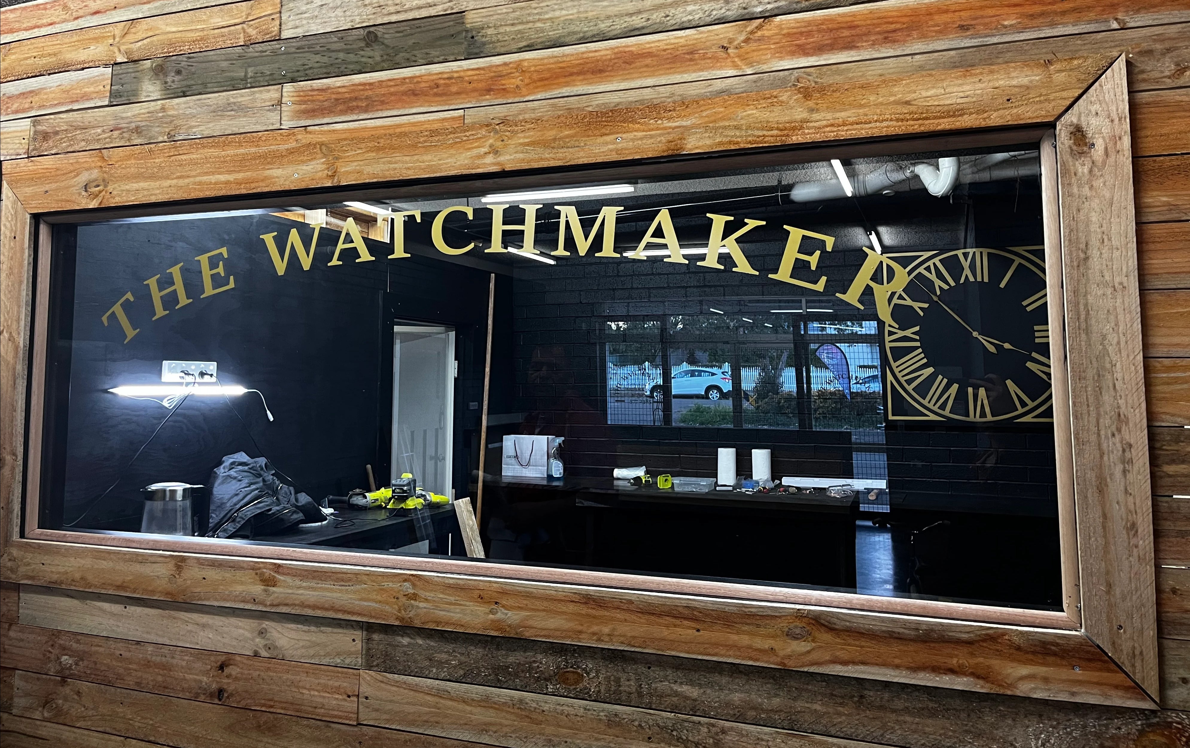 The Watchmaker’s New Signage by Signarama Windsor