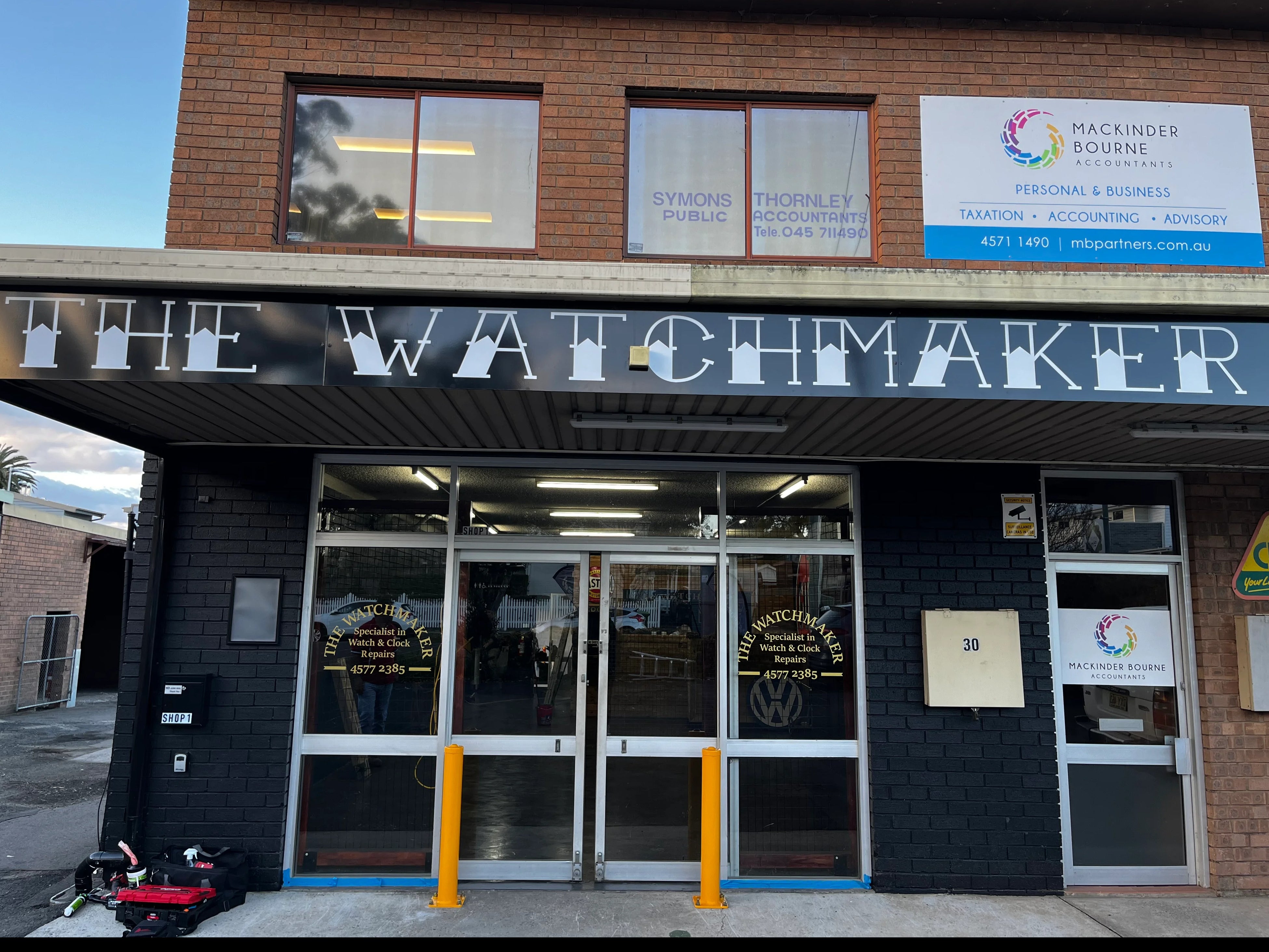 The Watchmaker’s New Signage by Signarama Windsor