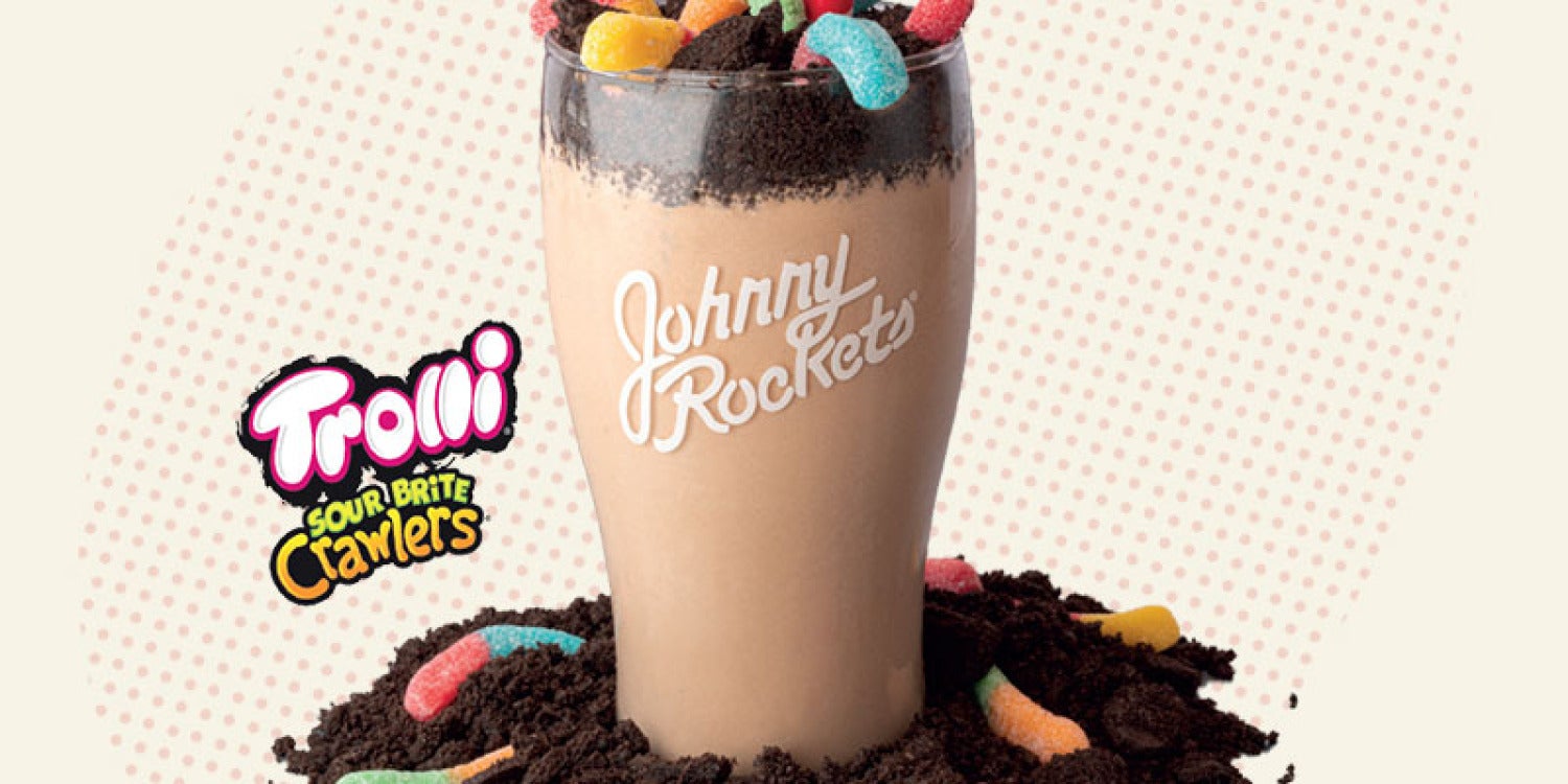 Johnny Rockets Introduces the Nostalgic Delight: The Dirt Cup Shake Johnny Rockets Introduces the Nostalgic Delight: The Dirt Cup Shake
