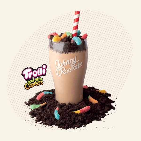 Johnny Rockets Introduces the Nostalgic Delight: The Dirt Cup Shake Johnny Rockets Introduces the Nostalgic Delight: The Dirt Cup Shake