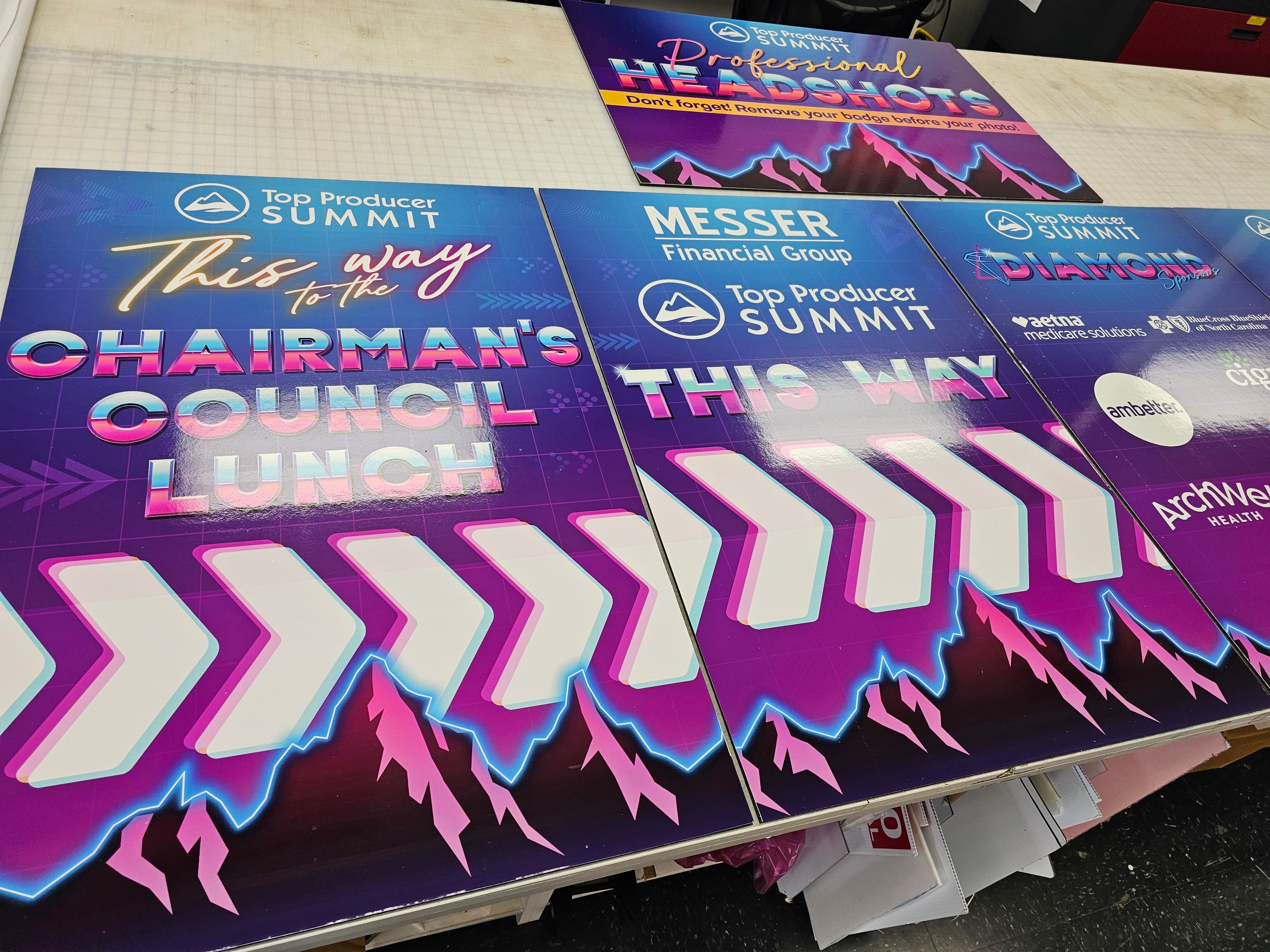 Convention and Conference Signage!
