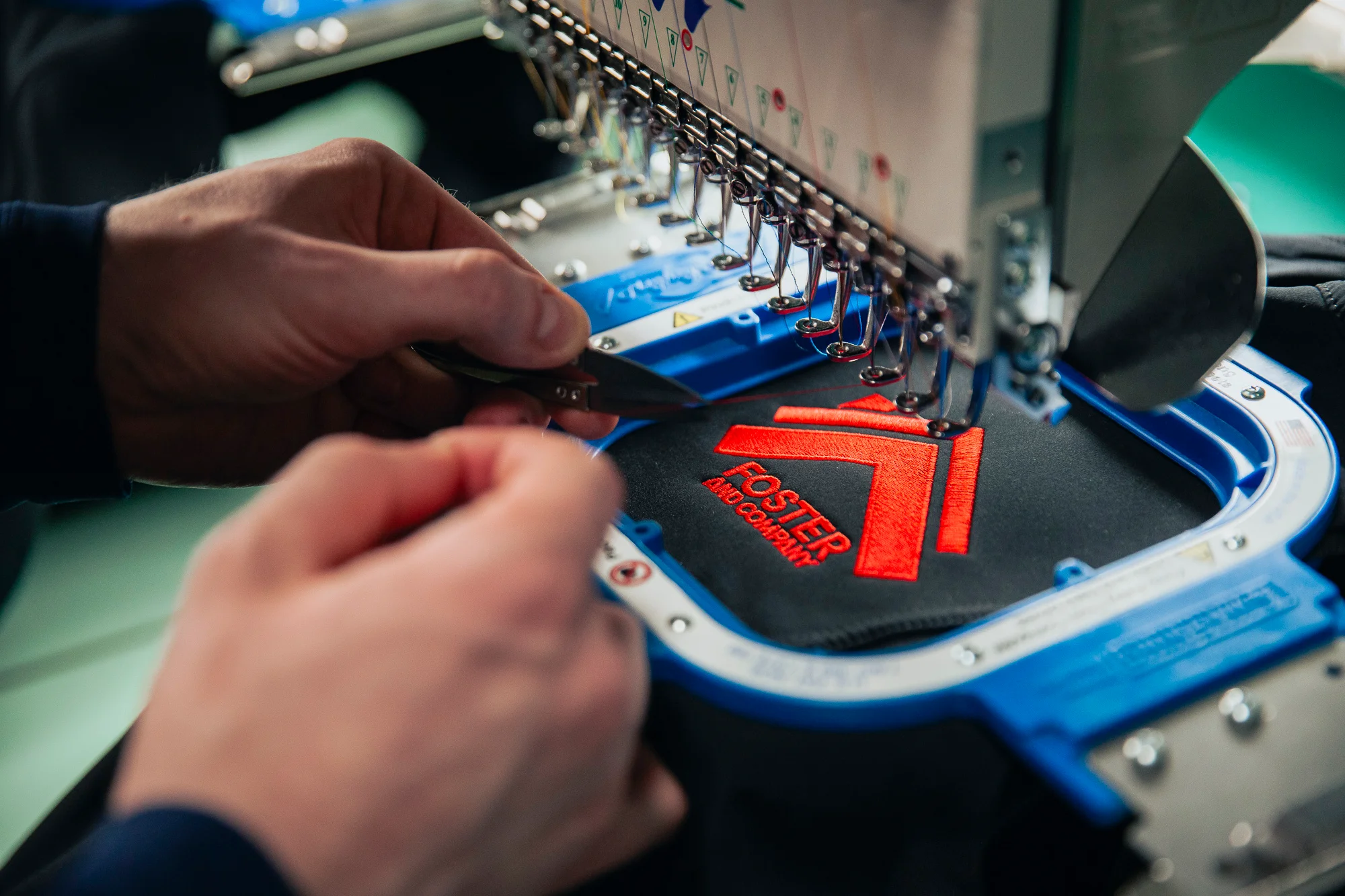 Foster Roofing Custom Embroidery