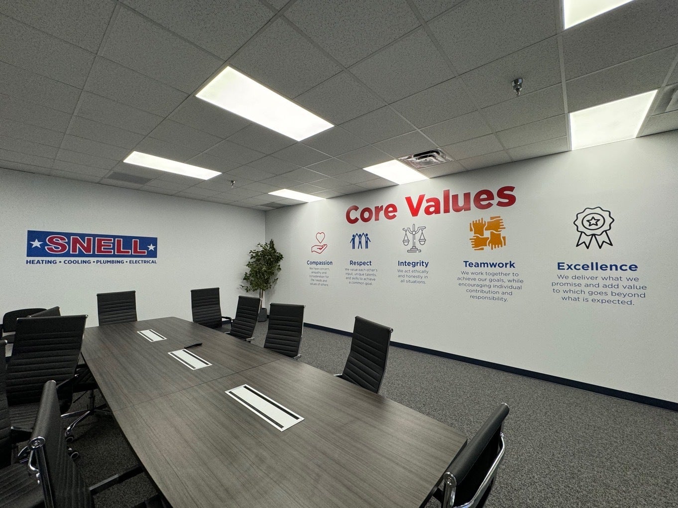 Transforming Spaces, Reflecting Values: Snell Heating & Air of Sterling VA New Look!