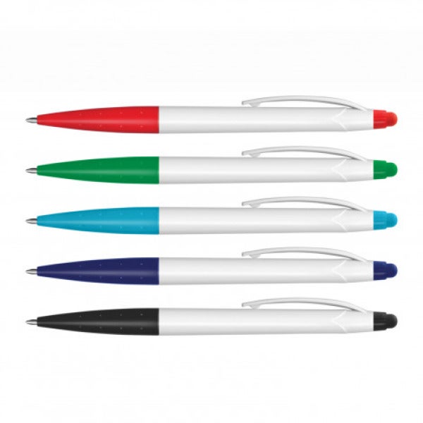 Custom Spark Stylus Pen - White Barrel