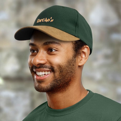 Outback Suede Peak Cap