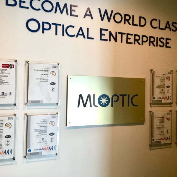 Custom Signs that Elevates Your Credentials - MLOptics, Redmond, WA