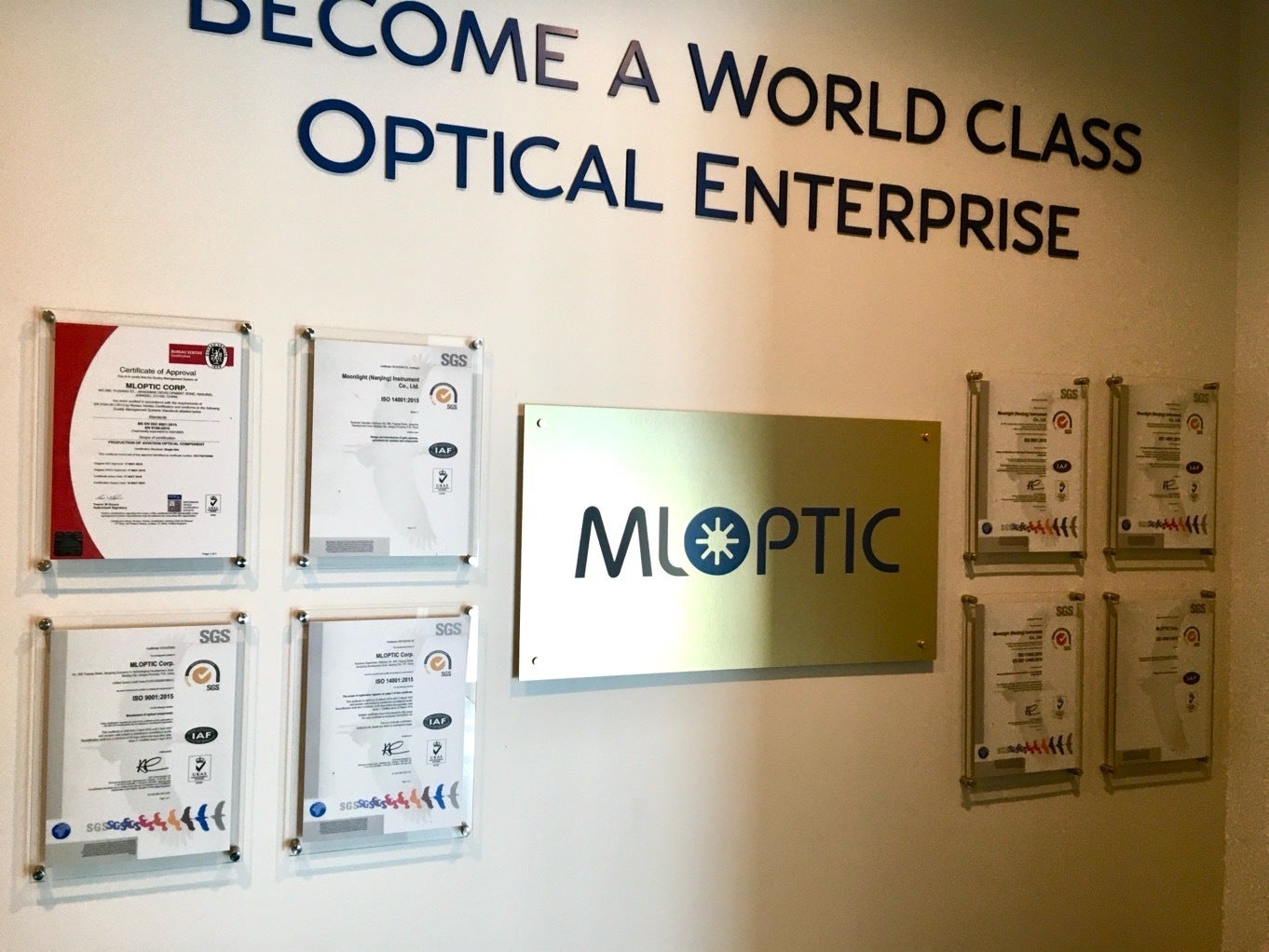 Custom Signs that Elevates Your Credentials - MLOptics, Redmond, WA
