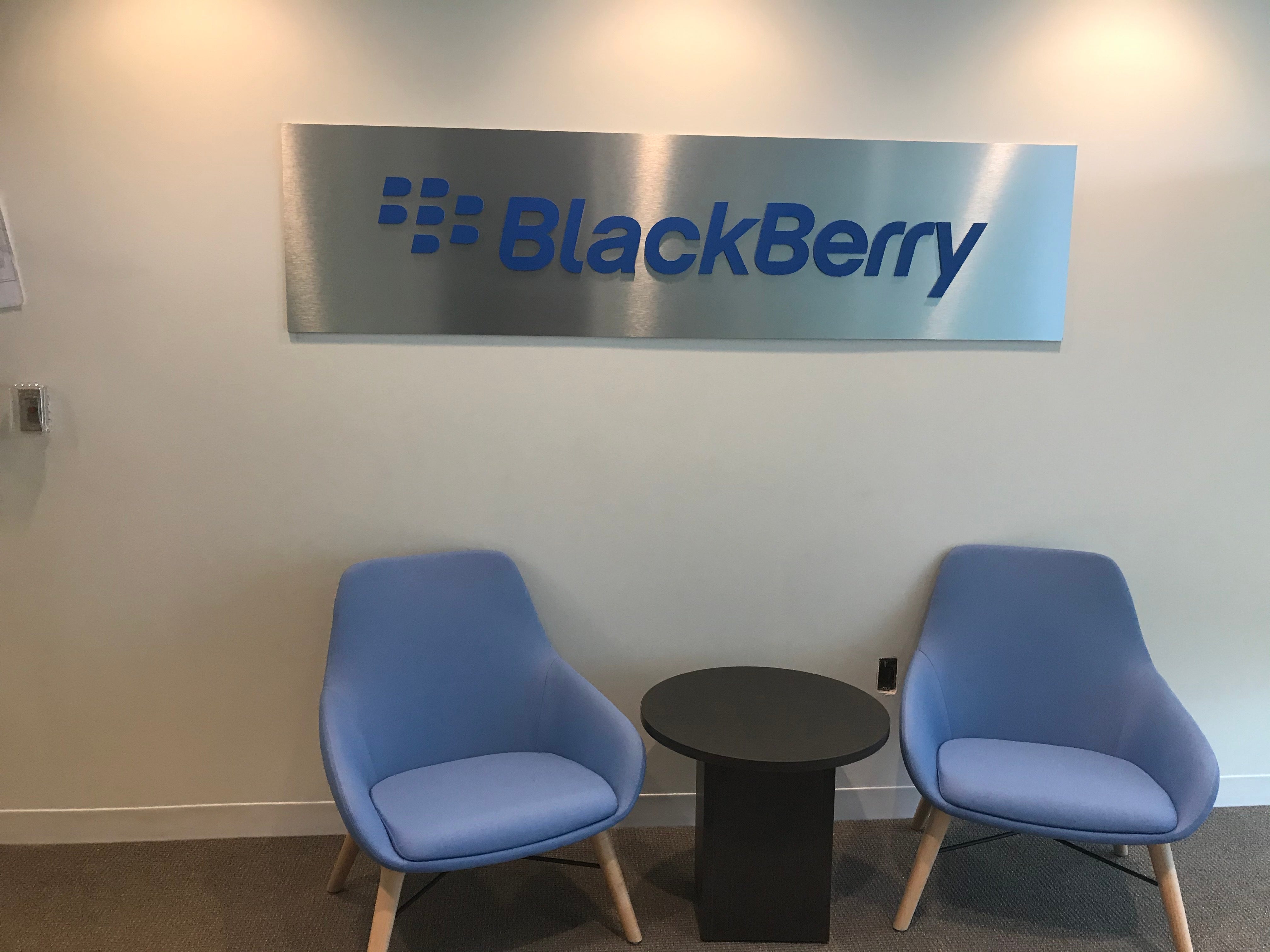 Blackberry Government Solutions (Washington DC) - Panel Reception Sign