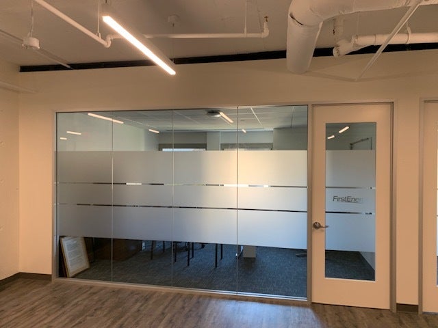 First Energy Corp Washington DC - Conference Room Privacy Film