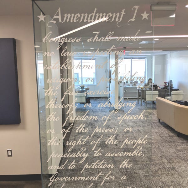 The Petrizzo Group - Window Lettering