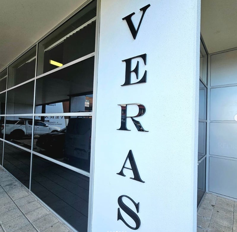 Acrylic Lettering and Window Frosting