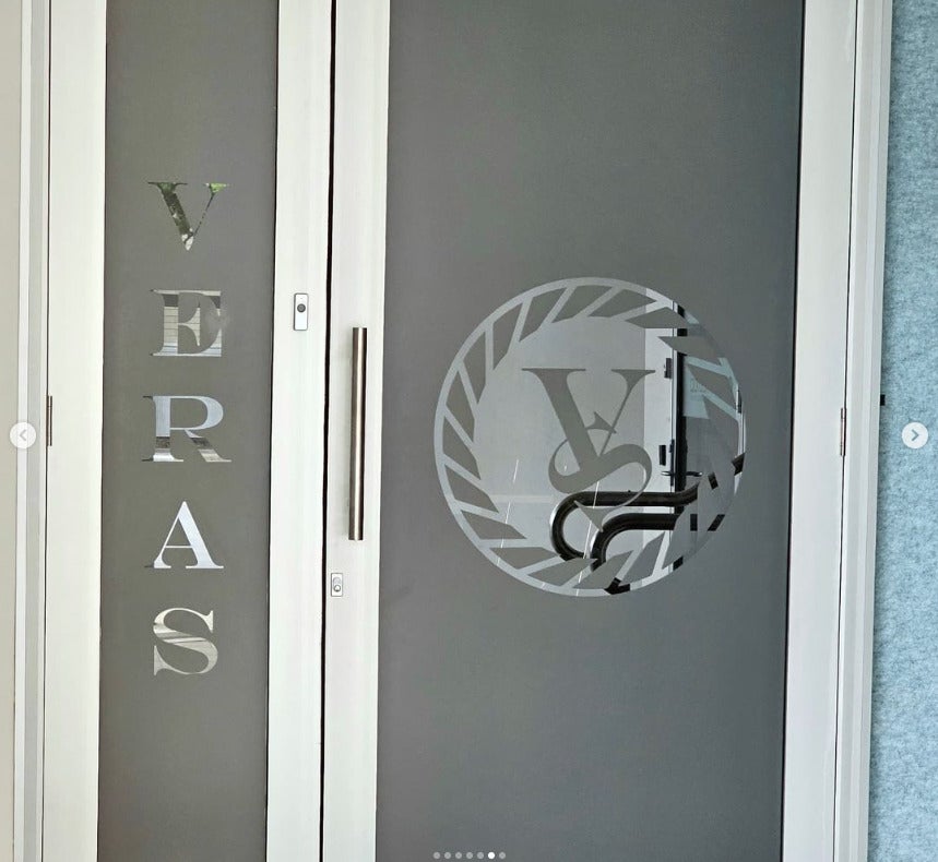 Acrylic Lettering and Window Frosting