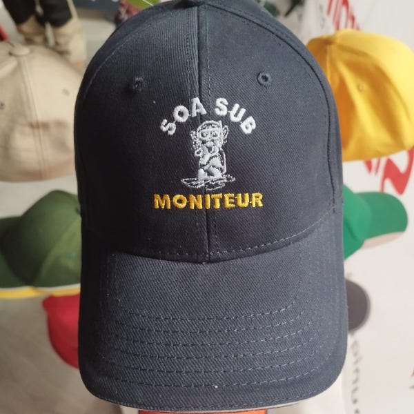 CASQUETTE BRODEE PERSONNALISEE - SOASUB
