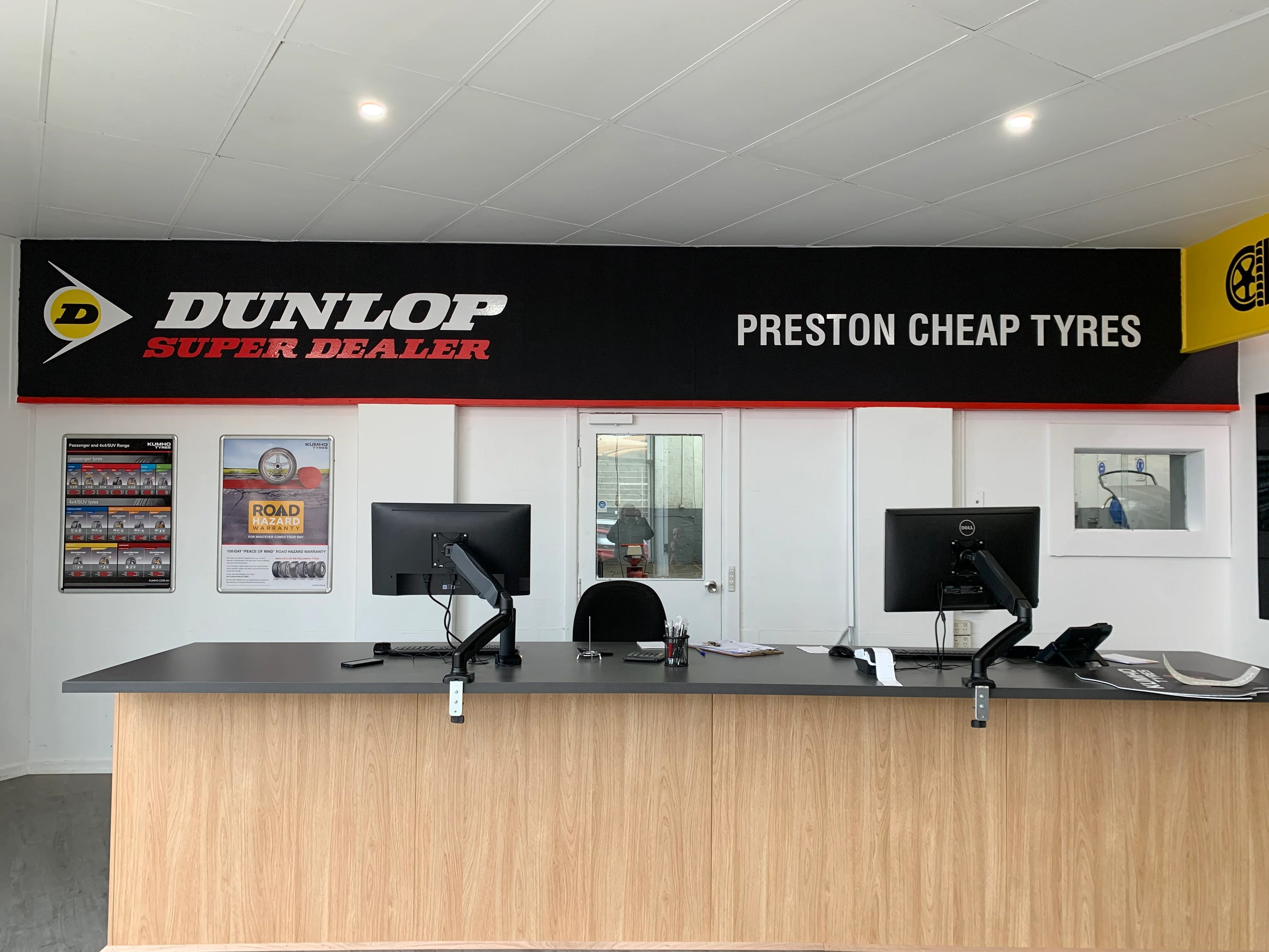 Reception Signage - Beaurepaires - Preston VIC.