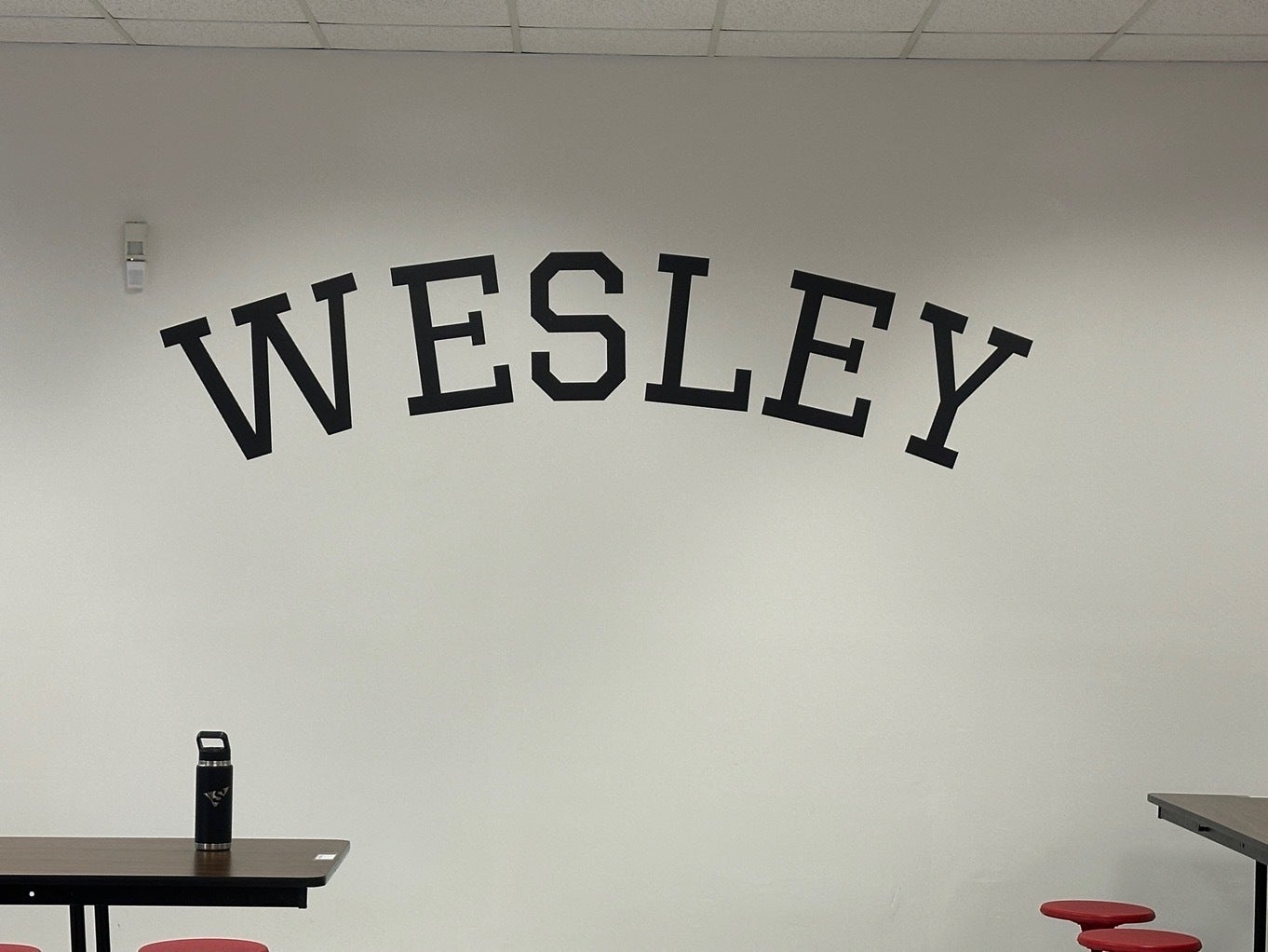 Custom Logo Wall Vinyl at School in Atlanta