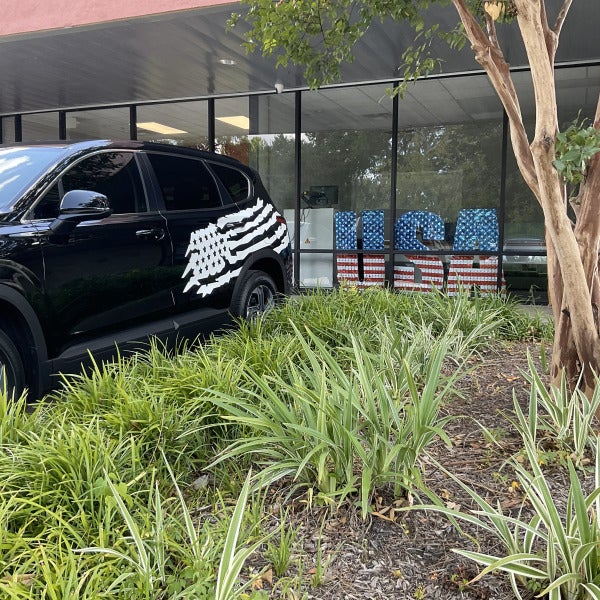 Grandpa's Patriotic Vehicle Graphics