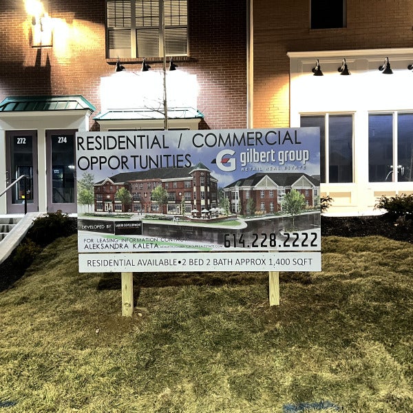 Commercial Real Estate Site Sign