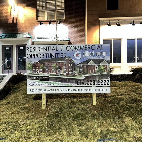 Commercial Real Estate Site Sign