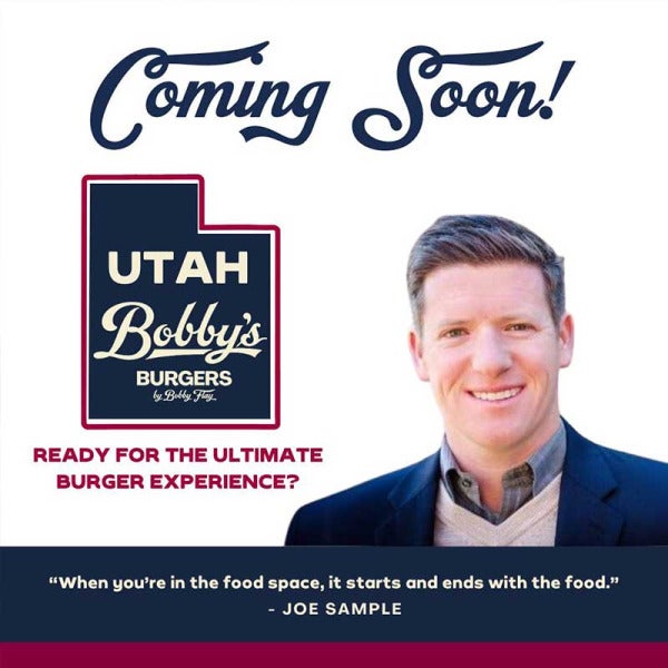 Joe Sample Expands Culinary Empire with Bobby's Burgers Deal in Utah